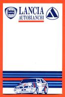 Carte Publicitaire Vierge Bristol Concessionnaire Lancia Delta Martini - Autobianchi - Chardonnet - Altri & Non Classificati