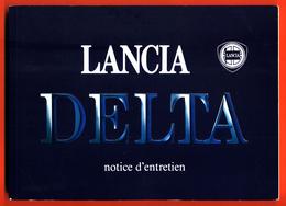 Notice D'entretien Lancia Delta - Rallye - Compétition - Lancia - Réseau Chardonnet - Libri