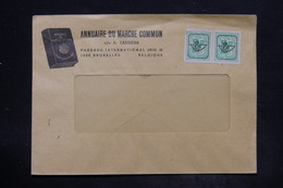 BELGIQUE - Affranchissement Préoblitérés Sur Enveloppe Commerciale De Bruxelles - L 26187 - Typo Precancels 1929-37 (Heraldic Lion)