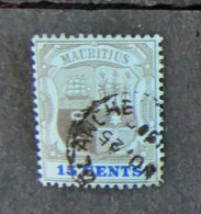 ILE MAURICE - MAURITIUS - 1902 - YT 117 - ARMOIRIES - Mauritius (1968-...)