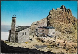 DOLOMITI DI BRENTA - RIFUGIO PEDROTTI - TIMBRO DEL RIFUGIO - VIAGGIATA DA POSTE MOLVENO 1968 - Alpinisme