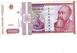 Billet De Roumanie - 10.000 Lei  Février 1994 T T B + - Roumanie