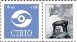 2016 - O.N.U. / UNITED NATIONS - VIENNA / WIEN - FRANCOBOLLO DA FOGLIO DI FRANCOBOLLI PERSONALIZZATI - 20 ANNI CTBTO.MNH - Unused Stamps