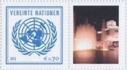 2013 - O.N.U. / UNITED NATIONS - VIENNA / WIEN - FRANCOBOLLI DA FOGLIO DI FRANCOBOLLI PERSONALIZZATI - DOHA 2015. MNH - Nuovi