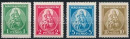 * 1932 Nagy Madonna Sor (35.000) (10 P Javított Gumi / Repaired Gum) - Andere & Zonder Classificatie