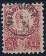 O 1871 Réznyomat 5kr 'VINKOVCE' Gyűrűbélyegzéssel - Andere & Zonder Classificatie