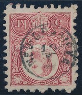 O 1871 Réznyomat 5kr 'NEU-GRADISKA' Gyűrűbélyegzéssel - Andere & Zonder Classificatie