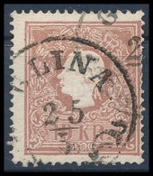 O 1858 10kr Festékfoltok A Fejen ,,GLINA' - Andere & Zonder Classificatie