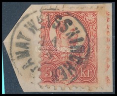 1871 Réznyomat 5kr Képbe Fogazva ,,BANAT WEISSKIRCHEN' - Autres & Non Classés