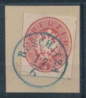1864 5kr Kék 'RESCHITZA' (Gudlin 300 P) - Autres & Non Classés