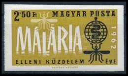 ** 1962 A Malária Elleni Küzdelem éve (I.) Vágott Bélyeg - Other & Unclassified