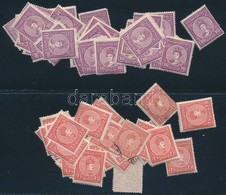 ** * O 1916 Koronázás 40 Db Sor Stecklapon - Other & Unclassified