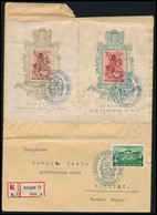 1933-1939 2 Db Képeslap, IV Jamboree, Bélyegkiállítás, Futott Levél Bethlen Blokkpárral - Other & Unclassified
