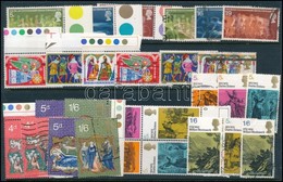 ** O Nagy-Britannia 1970, 1969 Négy Teljes Sor + FDC-n - Other & Unclassified