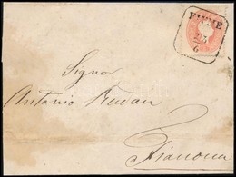 1861 5kr Levélen 'FIUME' - Fianona - Other & Unclassified