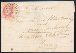 1868 5kr Levélen / On Cover 'FELSŐ SZT.JVÁN' - 'PEST' - Autres & Non Classés