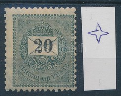 ** 1899 20kr Csillag Vízjellel, Ritka - Otros & Sin Clasificación