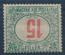 ** 1915 Pirosszámú Portó 15f Fordított értékszámmal, Hamisítvány összehasonlító Célra / Forgery For Comparison - Altri & Non Classificati