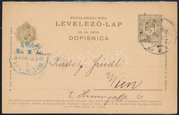 1902 5+5f Válaszos Levelezőlap Magyar-horvát Nyelvű, A Válaszlap Használatlan - Other & Unclassified