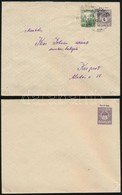 1918 15(+17)f Díjjegyes Használatlan és Futott Boríték Si 41b - Other & Unclassified