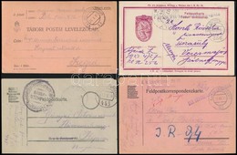 1915-1918 4 Db Tábori Posta Levelezőlap FELDPOST 22, 256, 331, 445 - Other & Unclassified