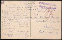 1918 Portómentes Tábori Posta Lap 'K.u.K. Reserveoffizierschule / Schulkompagnie' - Other & Unclassified