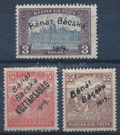 ** * Bánát-Bácska 1919 3 Klf érték Garancia Nélkül (**39.000) - Andere & Zonder Classificatie