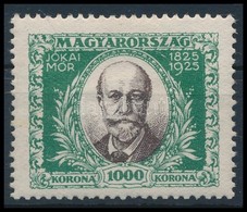 * 1925 Jókai 1000 K, KORONÁ Felirat - Otros & Sin Clasificación