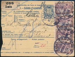 1922 Csomagszállító 6 Bélyeges Bérmentesítéssel - Other & Unclassified