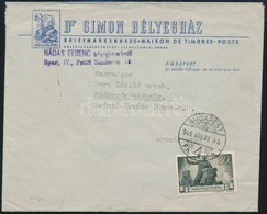 1945 (5. Díjszabás) Levél Nyomtatványként Feladva Újjáépítés 30P Bérmentesítéssel 'BUDAPEST' - 'HÓDMEZŐVÁSÁRHELY' - Other & Unclassified