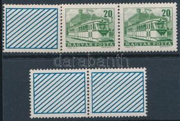 ** 1964 Közlekedés I. 20f Szelvényes Pár + 2 Db Szelvény - Other & Unclassified