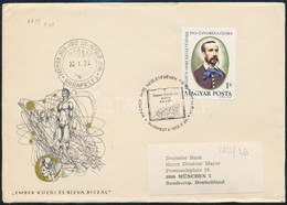 1973 Madách Vágott Bélyeg FDC-n - Otros & Sin Clasificación