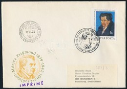 1979 Móricz Vágott Bélyeg FDC-n - Other & Unclassified