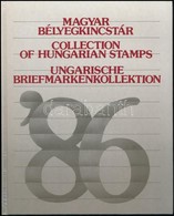 1986 Magyar Bélyegkincstár évkönyv Feketenyomattal - Andere & Zonder Classificatie