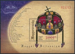 ** 2001 Magyar Szent Korona Blokk - Other & Unclassified