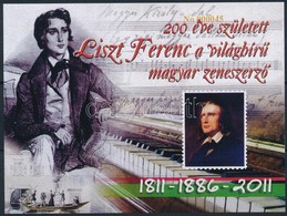 ** 2011 200 éve Született Liszt Ferenc Emlékív, Hátoldalán 'AJÁNDÉK Utánvétes' FELIRATTAL - Andere & Zonder Classificatie