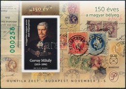 ** 2017 Hunfila - 150 éves A Magyar Bélyeg Emlékív ,,Az Elnökség Ajándéka' - Other & Unclassified