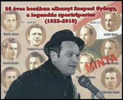 ** 2018 96 éves Korában Hunyt El Szepesi György, A Legendás Sportriporter MINTA Emlékív - Other & Unclassified