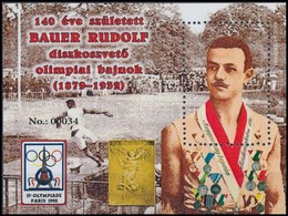 2019 140 éve Született Bauer Rudolf Emlékív - Other & Unclassified