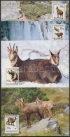 1990 WWF Kecske Sor Mi 2423-2426 CM - Other & Unclassified