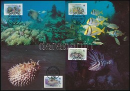 1987 WWF: Halak Sor 4 Db CM-en Mi 1010-1013 - Other & Unclassified