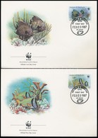 1987 WWF: Halak Sor 4 Db FDC-n Mi 1010-1013 - Other & Unclassified