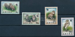 ** 1994 WWF: Baglyok Sor 4 Db FDC-n + Sor Mi 134-137 - Other & Unclassified