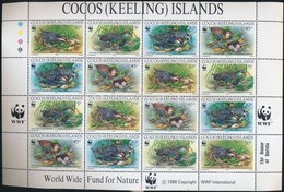 ** 1992 WWF Madarak Kisív Mi 267-270 - Andere & Zonder Classificatie