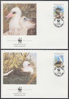 1990 WWF: Madarak Sor 4 Db FDC-n Mi 303-306 - Other & Unclassified