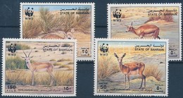 ** 1993 WWF Gazellák Sor Mi 511-514 - Andere & Zonder Classificatie