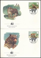 1983 WWF: Jaguár Sor 4 Db FDC-n Mi 719-722 - Otros & Sin Clasificación