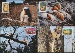 1984 WWF: Arany Langúr Sor 4 CM Mi 840-843 - Otros & Sin Clasificación