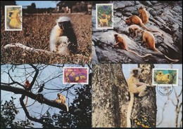 1984 WWF: Arany Langúr Sor 4 CM Mi 840-843 - Autres & Non Classés