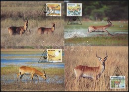 1988 WWF Antilop Sor 4 Db CM-en Mi 431-434 - Andere & Zonder Classificatie